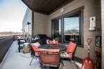 Relax out on the rooftop patio with BBQ and seating for 4